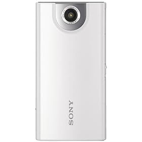 Sony MHSFS1W Bloggie HD Pocket Camcorder - White (4x Optical Zoom, 5MP, 2.7 inch LCD)
