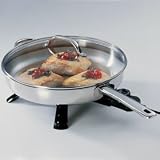 Presto 07300 Stainless Steel Electric Skillet 12 inch