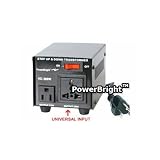 Power Bright VC200W Voltage Transformer 200 Watt Step Up/Down 110 Volt - 220 Volt