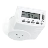 Indoor Electronic Programmable Plug-In Timer with Top LCD (High Wattage)