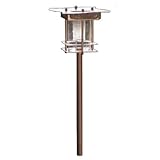 Unique Arts Fancy Style Solar Copper Lantern