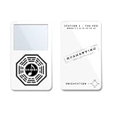 Dharma White Design Skin Decal Sticker for Apple iPod video 30GB/ 60GB/ 80GB Player