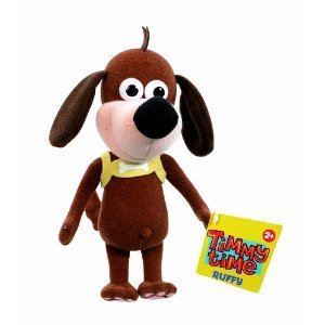 Timmy Time Plush by Hit Entertainment - RUFFY the Brown Dog ( 8 inch )