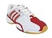 adidas Women's Top Vuelo CC Volleyball Shoe,White/Red/Silver,7 M