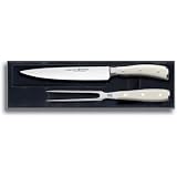 W�sthof Classic Ikon White - Carving Knife Set 2 pcs by W�sthof - Classic Ikon White