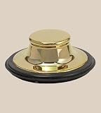Herbeau 451455 Polished Brass Decorative Stopper for InSinkErator Garbage Disposals 4514