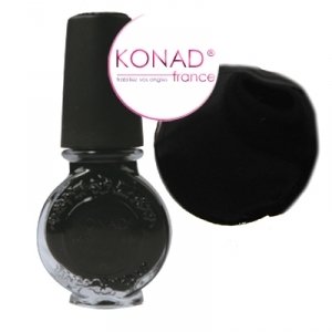Vernis konad nail art noir spécial stamping 11 ml Vernis konad nail art noir spécial stamping 11 ml