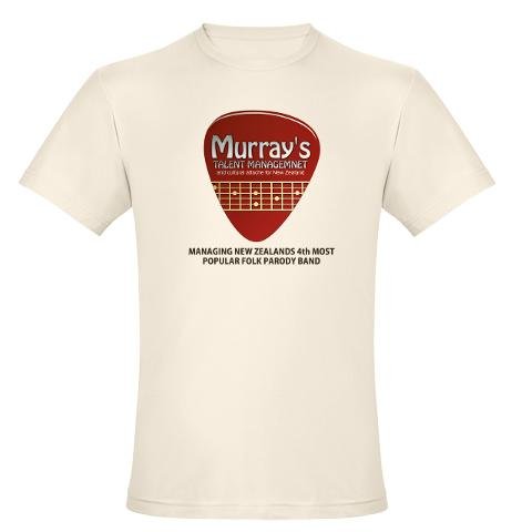 Humor Flight Conchords Murray Organic Cotton Tee Humor Organic Mens Fitted T-Shirt by CafePress