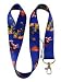 Search : New Superman Blue Lanyard Keychain Holder