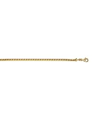 CleverEves 14Kt Yellow Gold Franco 3.7mm Bracelet