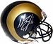 Marc Bulger Autographed St. Louis Rams Mini Football Helmet