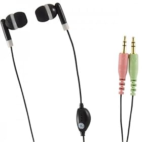 Ge 26695 Voip In-Ear Headset With Inline Microphone