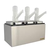3 Well Condiment Center with Pumps (05-0090)