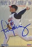 Tim Young, Syracuse Skychiefs - Blue Jays Affiliate, 2003 Choice Autographed Card