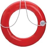 Dock Edge, Inc 55233F LIFE RING BUOY 30IN ORANGE USA LIFE RING BUOY by Dock Edge, Inc