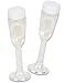 Dozen 12 Champaign Glass Style Wedding Favors Bubbles