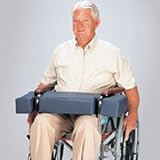 Posey Lap Hugger for Full Arm Wheelchairs, Fits: 16 to 20 widths, Overall width