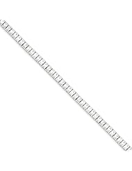 Sterling Silver Rhodium Plated Cz Bracelet, Best Quality Free Gift Box Satisfaction Guaranteed