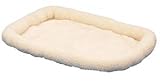Precision Pet SnooZZy Original Fleece Pet Bed, Cream