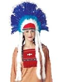 Deluxe Indian Costume Headdress (Weapon not included)