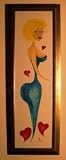 Busty Blonde, Painting by ANN MICELI DEMAJO, Original