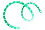 136.5 Feet Pre-Cut LED 2-Wire 120 Volt 1/2 Green Rope Light