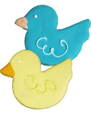 Beautiful Cookies Organic Party Favors-Duck Organic Cookies Cookies, 10 Cookies by Beautiful Cookies