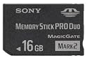 Sony 16 GB Memory Stick PRO Duo Flash Memory Card MSMT16G