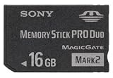 Sony 16 GB Memory Stick PRO Duo Flash Memory Card MSMT16G