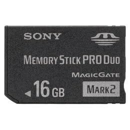 Sony 16 GB Memory Stick PRO Duo Flash Memory Card MSMT16G
