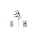 HDMI Dual Port Wall Plate - White - by Abacus24-7