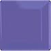 Amscan New Purple Square Paper Plates, 20 Ct. | Party Tableware
