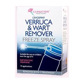 Carnation Verruca and Wart Remover Freeze Spray