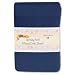 Kids Line Jersey Knit Fitted Crib Sheet - Navy