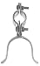 Tools & Hardware : Fork Latch with Hanger, 1 3/8' x 2 3/8'