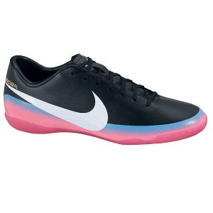 Chaussures de Foot En Salle Mercurial Victory III CR7 IC pour Enfants Noir/Bleu/Rose - 5.5 