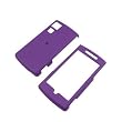 Crystal Hard Purple Rubberized Faceplate Cover Case for ASUS GARMIN NUVIFONE G60 [WCP489]