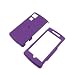 Crystal Hard Purple Rubberized Faceplate Cover Case for ASUS GARMIN NUVIFONE G60 [WCP489]