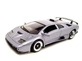 Lamborghini Diablo Gt Diecast Model Silver 1:18 Die Cast Car