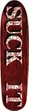 Krooked Olson Suck It Skateboard Deck - 8.25 Guest Limited