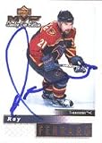 Ray Ferraro, Atlanta Thrashers, 2000 Upper Deck MVP Stanley Cup Edition Autographed Card