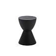 ITALMODERN Sasha Stool, Black, 11.65