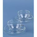 Simax 6 Teegl�ser mit Henkel 0,25l Teeglas