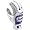 White/Purple : Sold In Pairs