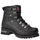 Milwaukee Motorcycle Clothing Company Jackhammer Black Leather Men's Boots
