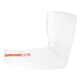 2XU Unisex Adult Compression Arm Sleeves (White, X-Large)