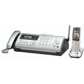 Panasonic Kx-Fc275E-S Plain Paper Fax With Seperate Dect Handset And Corded Phone