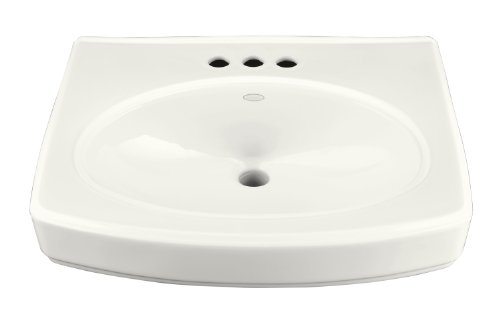 Kohler K-2028-8-0 Pinoir Lavatory Centers White