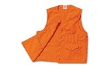 Original Seven-Pocket Filson Cruiser Vests Blaze Orange 46