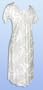 Wedding White Hawaiian Aloha Cap Sleeve Short Tank Dress